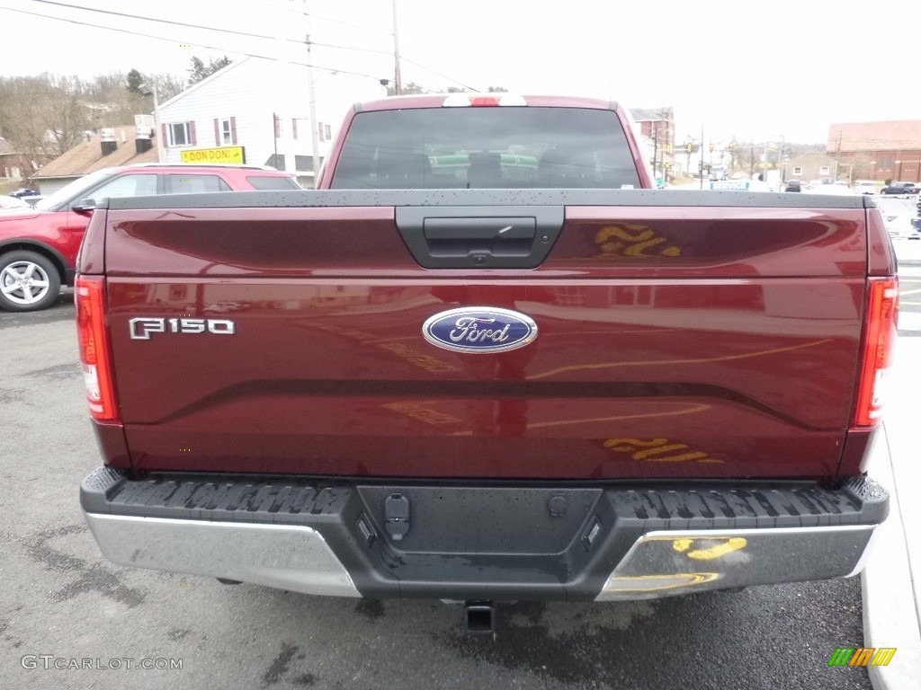2016 F150 XLT SuperCab 4x4 - Bronze Fire / Medium Earth Gray photo #6