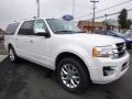 White Platinum Metallic Tricoat - Expedition EL Limited 4x4 Photo No. 3