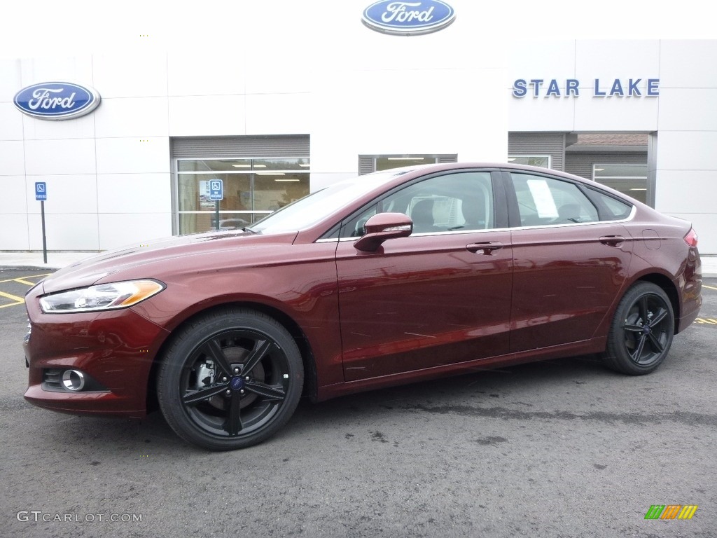 2016 Fusion SE - Bronze Fire Metallic / Charcoal Black photo #1