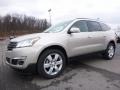 Champagne Silver Metallic 2016 Chevrolet Traverse LT AWD Exterior