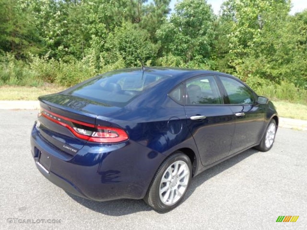 2015 Dart Limited - True Blue Pearl / Black photo #7