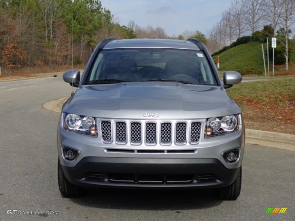 2016 Compass High Altitude - Billet Silver Metallic / Light Pebble Beige/Dark Slate Gray photo #3