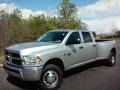 2012 Bright Silver Metallic Dodge Ram 3500 HD ST Crew Cab 4x4 Dually  photo #2