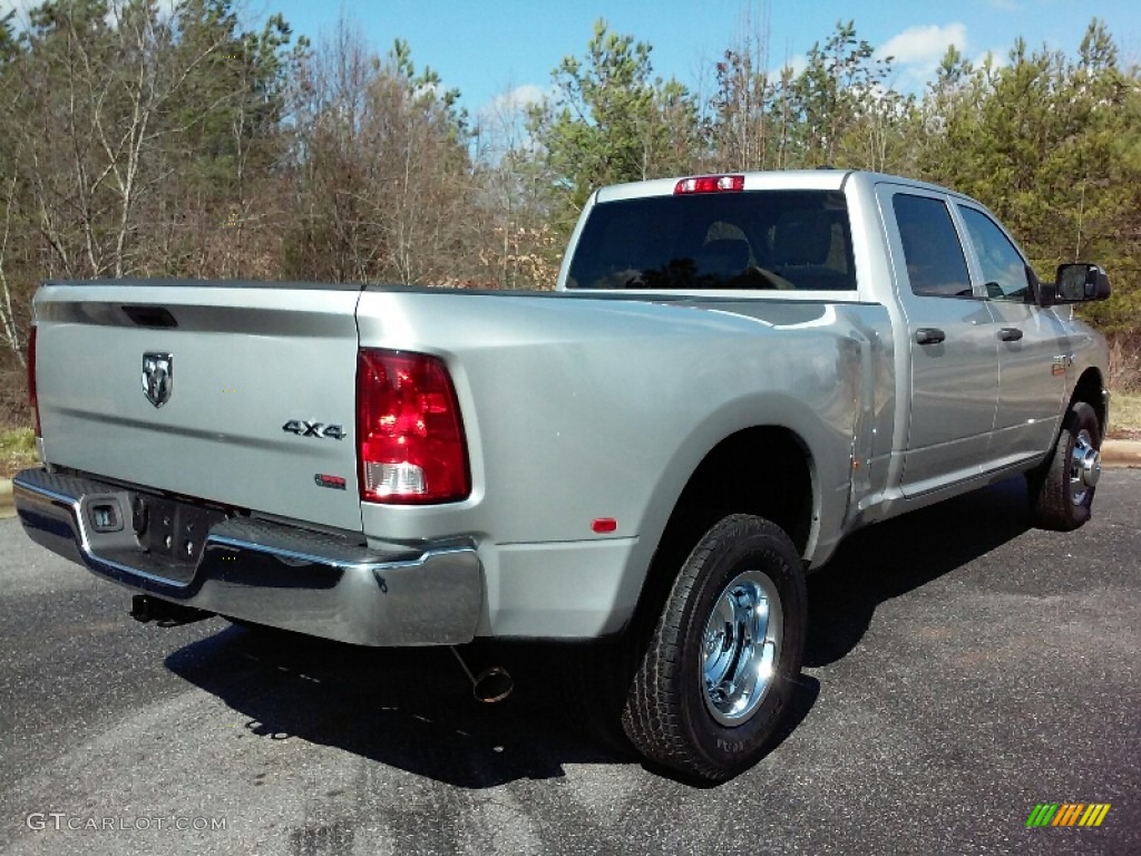 2012 Ram 3500 HD ST Crew Cab 4x4 Dually - Bright Silver Metallic / Dark Slate/Medium Graystone photo #7