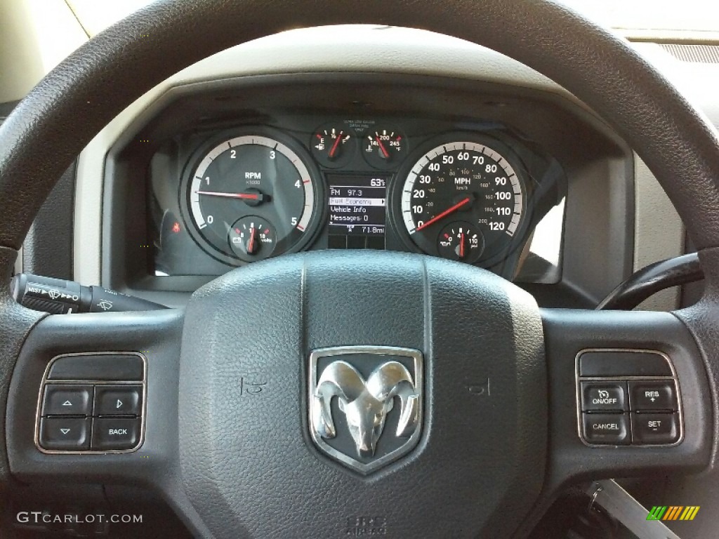 2012 Ram 3500 HD ST Crew Cab 4x4 Dually - Bright Silver Metallic / Dark Slate/Medium Graystone photo #11