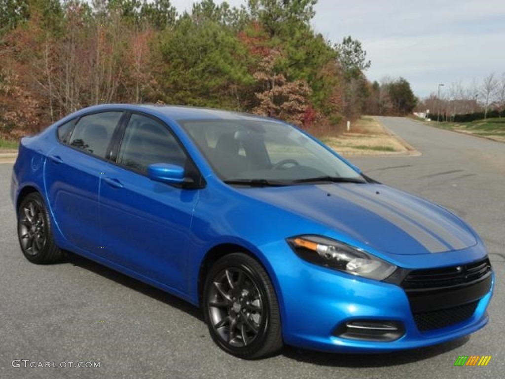 2016 Dart SE - Laser Blue Pearl / Black photo #4