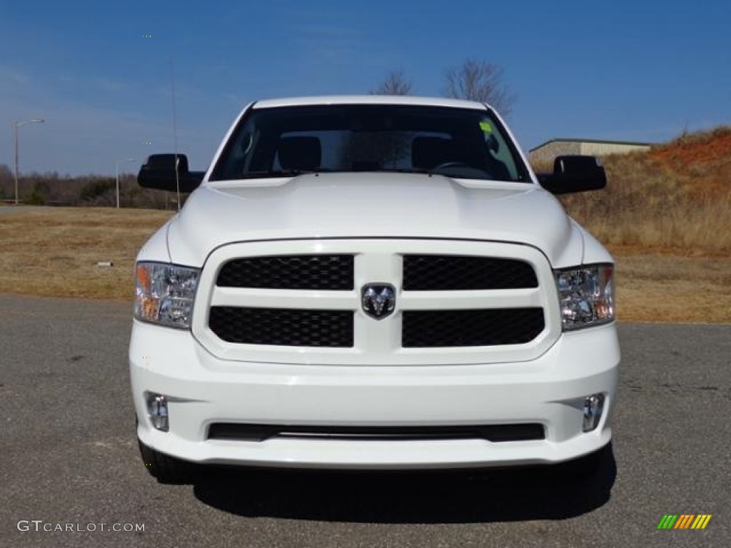 2014 1500 Express Crew Cab - Bright White / Black/Diesel Gray photo #3