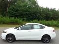 2015 Bright White Dodge Dart SE  photo #1