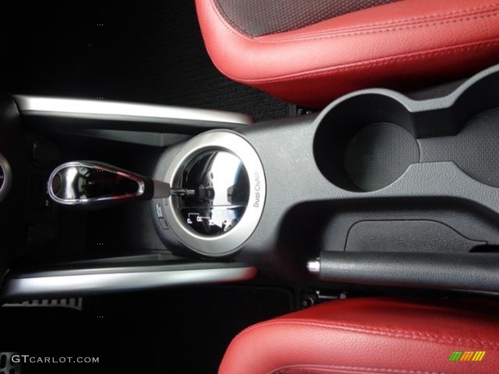 2012 Veloster  - Century White / Black/Red photo #15