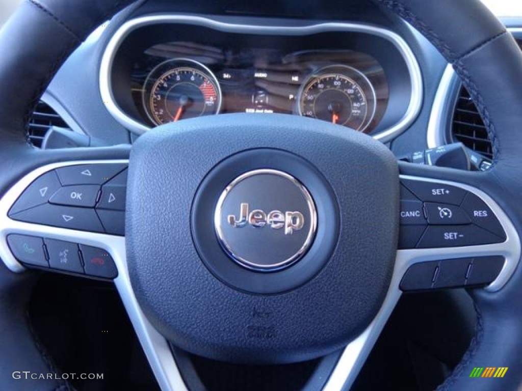 2016 Cherokee Trailhawk 4x4 - Deep Cherry Red Crystal Pearl / Black photo #11