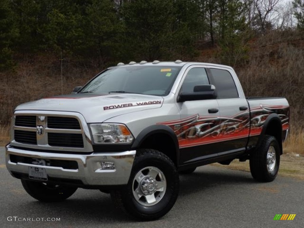 2011 Ram 2500 HD Power Wagon Crew Cab 4x4 - Bright Silver Metallic / Dark Slate/Medium Graystone photo #2