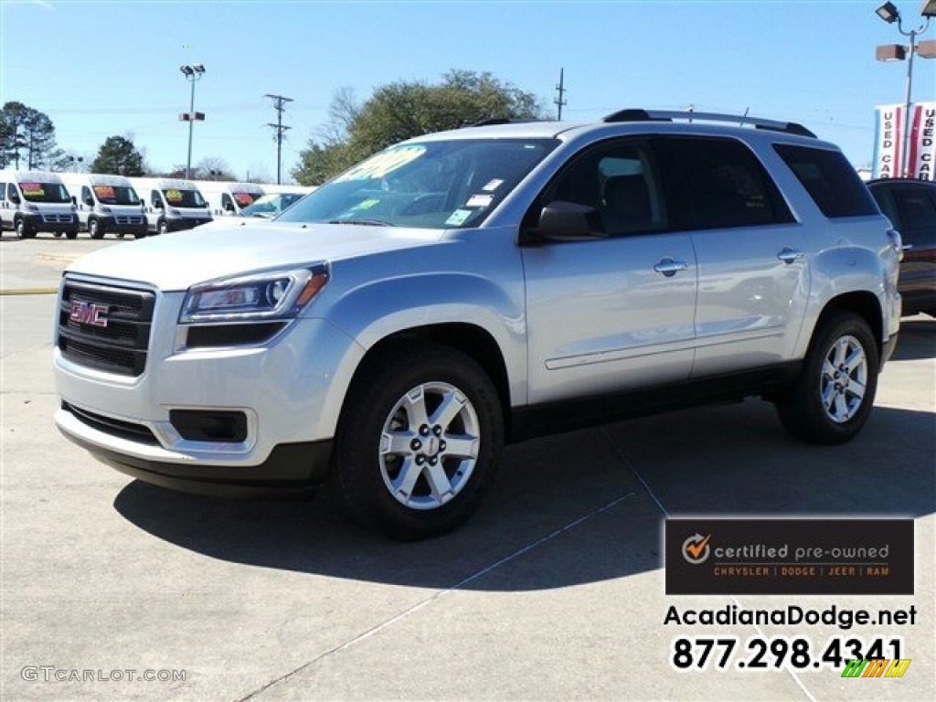 Quicksilver Metallic GMC Acadia