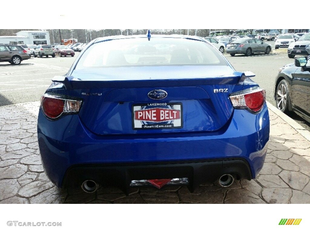 2016 BRZ Limited - WR Blue Pearl / Black photo #5