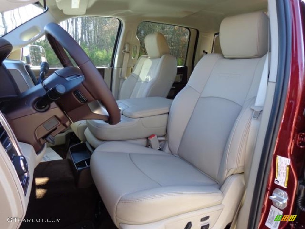 Canyon Brown/Light Frost Beige Interior 2016 Ram 2500 Laramie Crew Cab 4x4 Photo #111225140