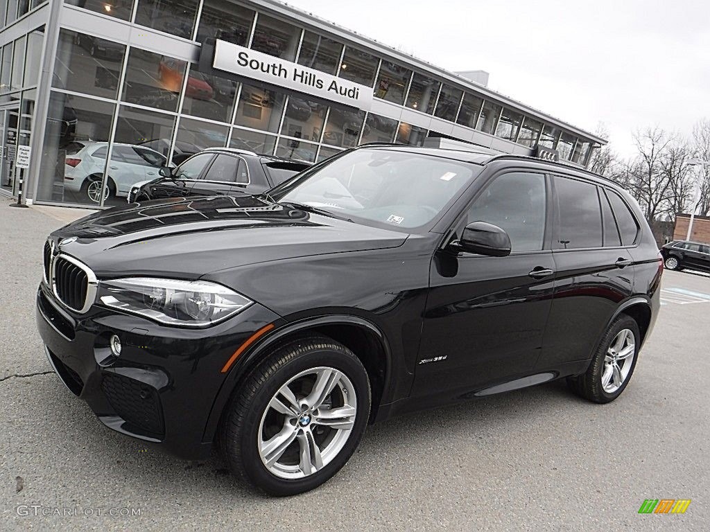 2014 X5 xDrive35d - Black Sapphire Metallic / Black photo #1