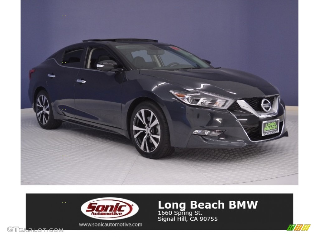 2016 Maxima Platinum - Storm Blue / Charcoal photo #1