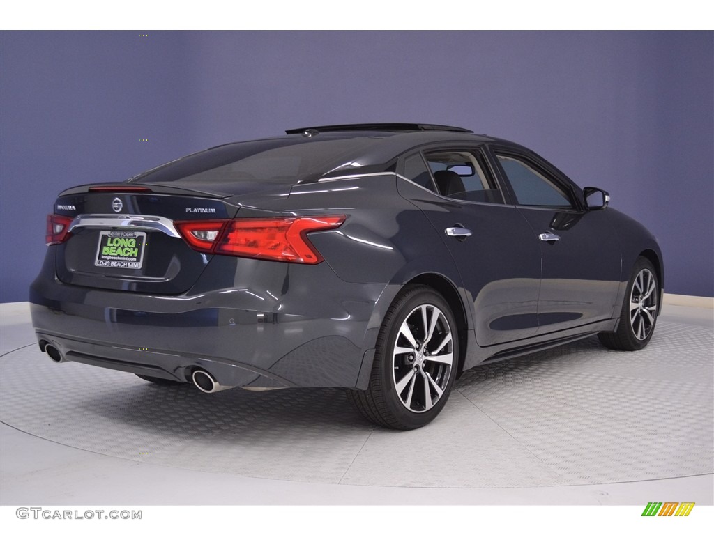 2016 Maxima Platinum - Storm Blue / Charcoal photo #7