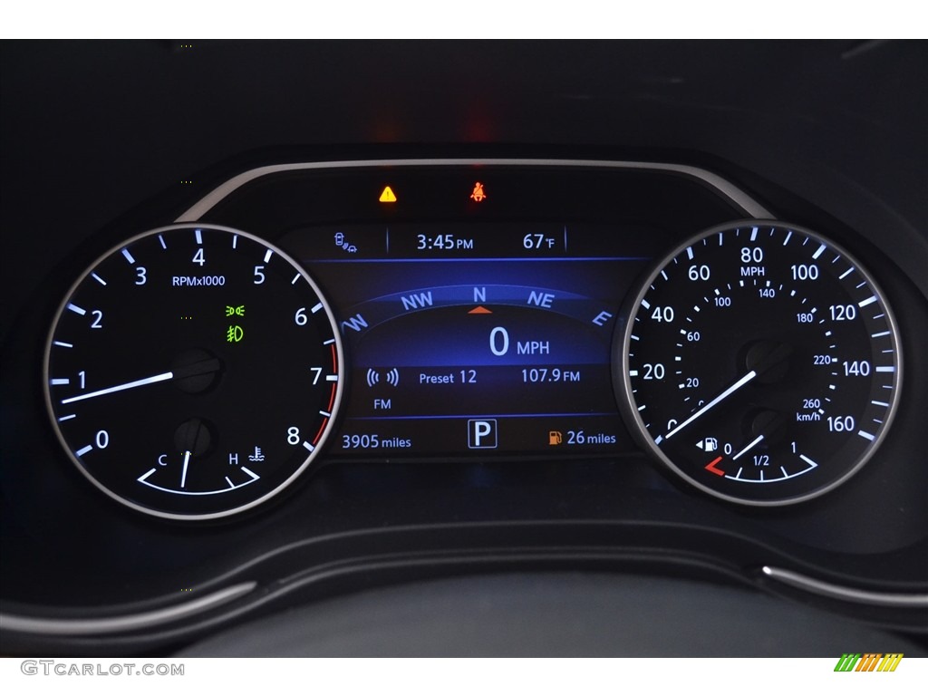 2016 Nissan Maxima Platinum Gauges Photos