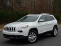 2016 Bright White Jeep Cherokee Limited 4x4  photo #2