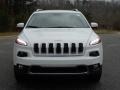 2016 Bright White Jeep Cherokee Limited 4x4  photo #3