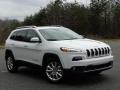 2016 Bright White Jeep Cherokee Limited 4x4  photo #4