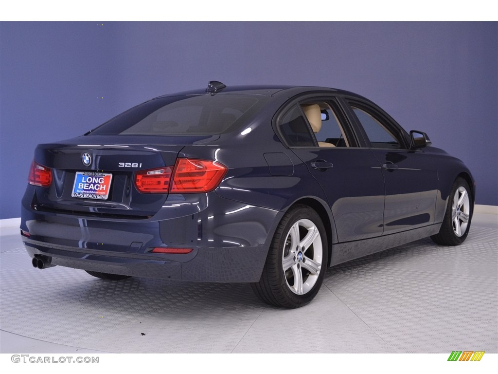 2013 3 Series 328i Sedan - Imperial Blue Metallic / Venetian Beige photo #6