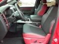  2016 1500 Rebel Crew Cab 4x4 Rebel Theme Red/Black Interior