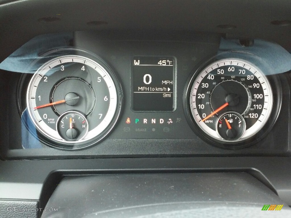 2016 Ram 1500 Rebel Crew Cab 4x4 Gauges Photos