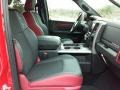 Front Seat of 2016 1500 Rebel Crew Cab 4x4