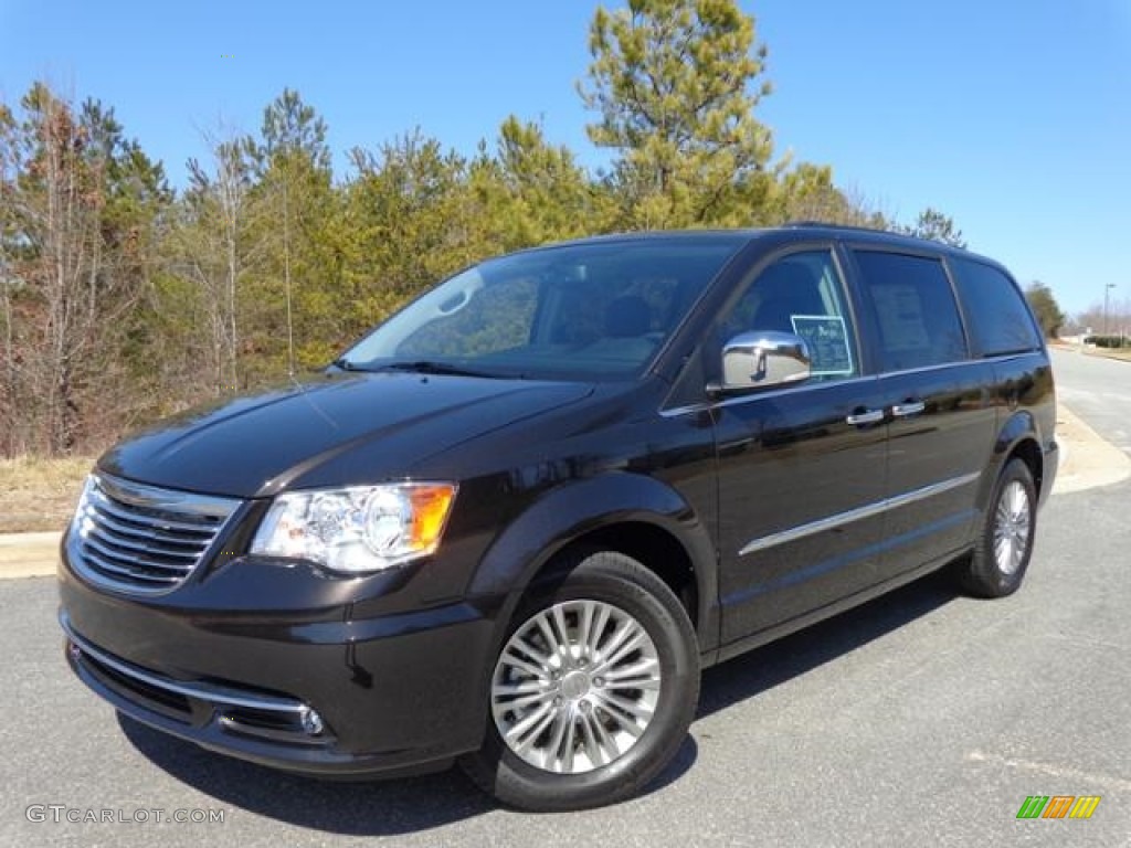 Mocha Java Pearl 2015 Chrysler Town & Country Touring-L Exterior Photo #111233033