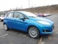 Blue Candy Metallic - Fiesta Titanium Hatchback Photo No. 1