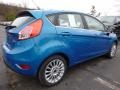 Blue Candy Metallic - Fiesta Titanium Hatchback Photo No. 2