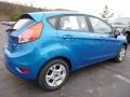 2016 Blue Candy Metallic Ford Fiesta SE Hatchback  photo #2