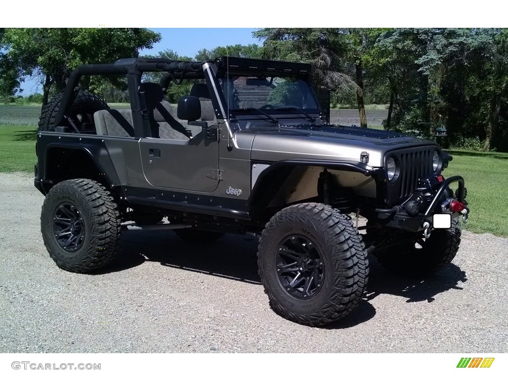 2005 Wrangler Unlimited 4x4 - Light Khaki Metallic / Khaki photo #5