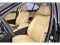 2016 BMW 5 Series Venetian Beige/Black Interior Front Seat Photo