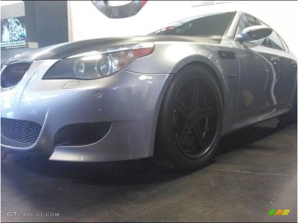 2006 M5  - Silver Gray Metallic / Black photo #2