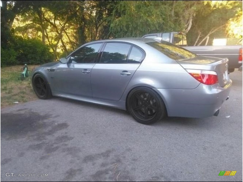 2006 M5  - Silver Gray Metallic / Black photo #3