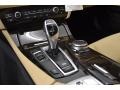 2016 BMW 5 Series Venetian Beige/Black Interior Transmission Photo