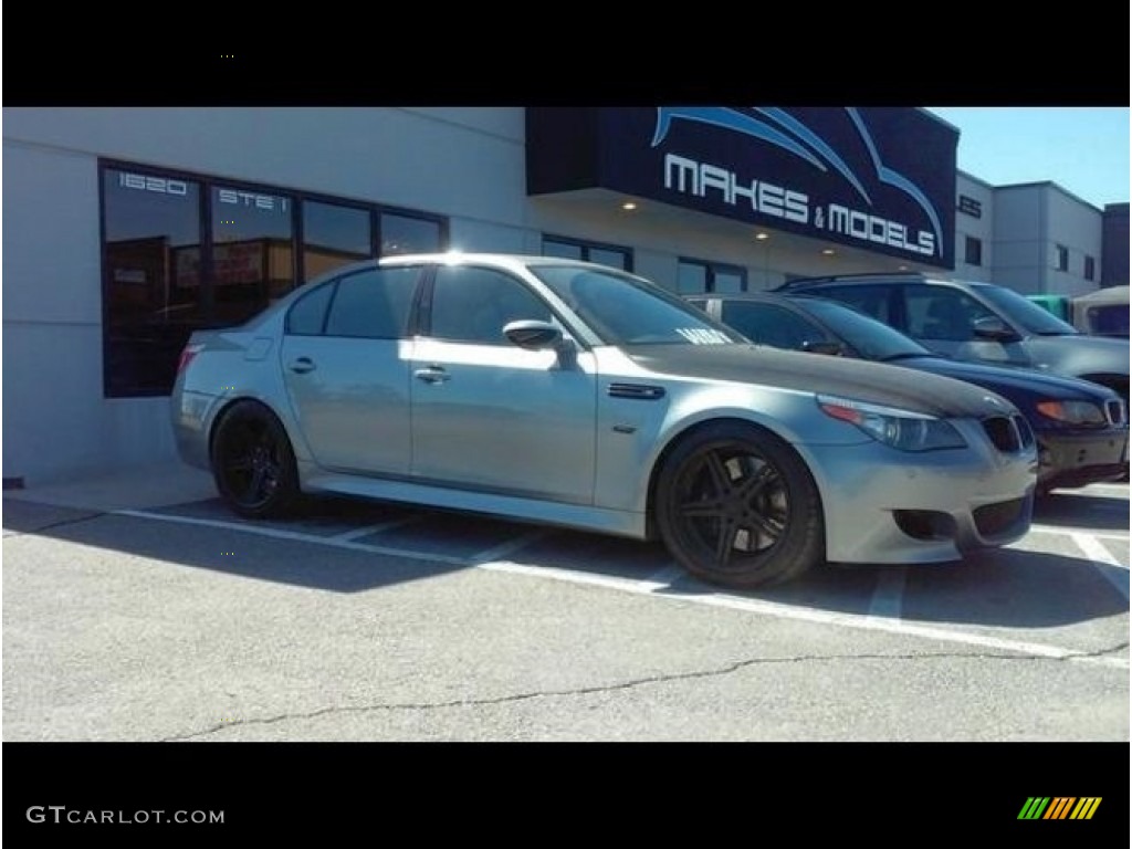 2006 M5  - Silver Gray Metallic / Black photo #7