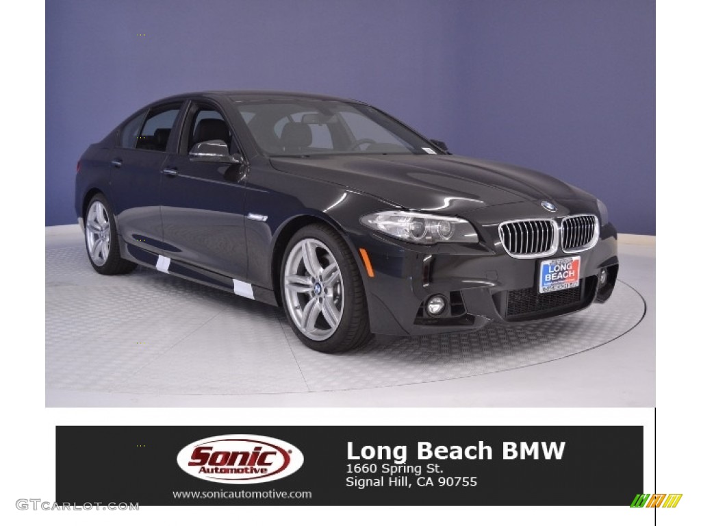 2016 5 Series 535i Sedan - Jet Black / Black photo #1