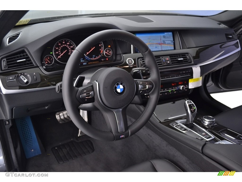 2016 5 Series 535i Sedan - Mineral Grey Metallic / Black photo #6