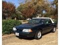 1990 Deep Emerald Green Metallic Ford Mustang LX 5.0 Convertible  photo #2