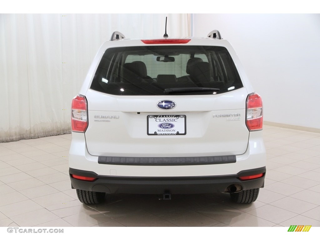 2015 Forester 2.5i Premium - Satin White Pearl / Gray photo #15