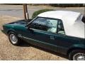 1990 Deep Emerald Green Metallic Ford Mustang LX 5.0 Convertible  photo #3