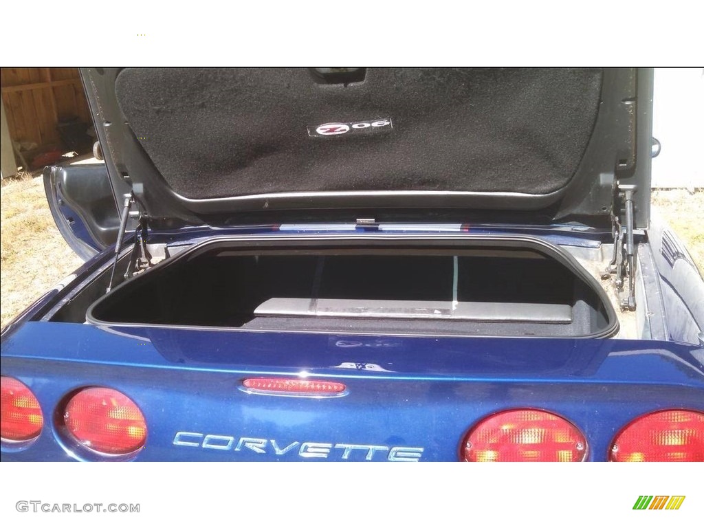2004 Corvette Z06 - LeMans Blue Metallic / Black photo #5