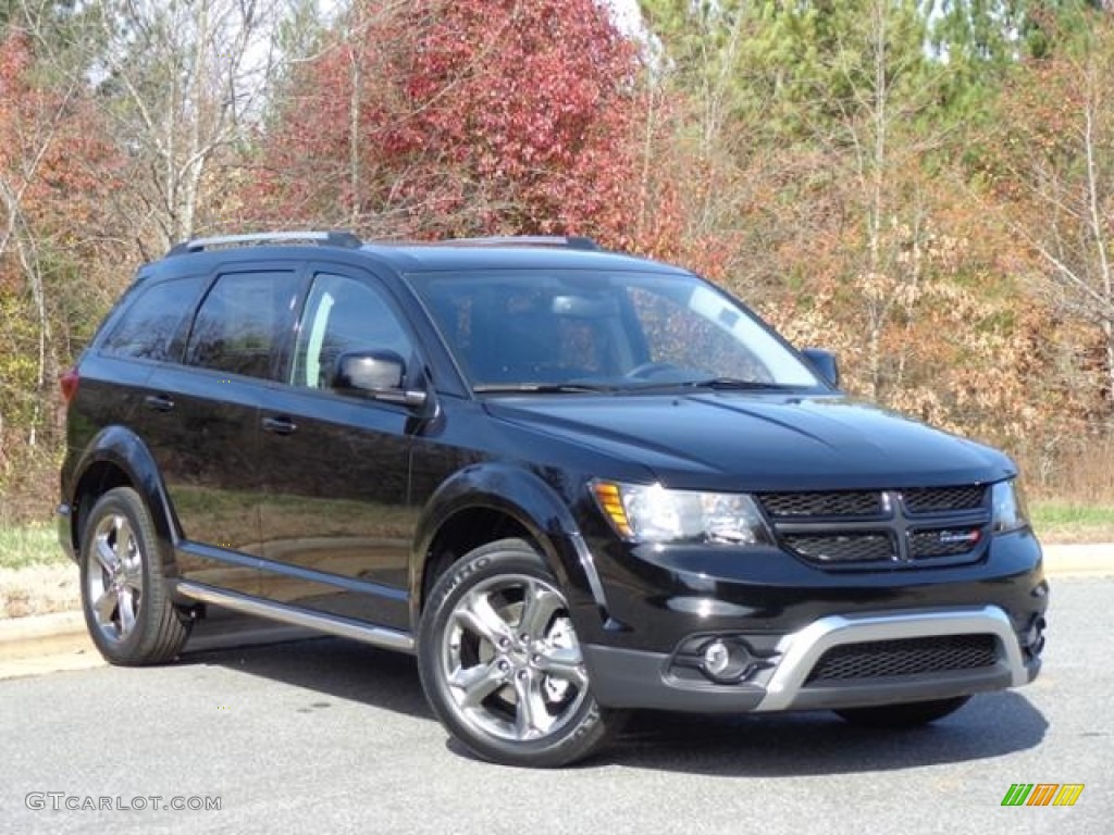 Pitch Black 2016 Dodge Journey Crossroad Plus Exterior Photo #111241460