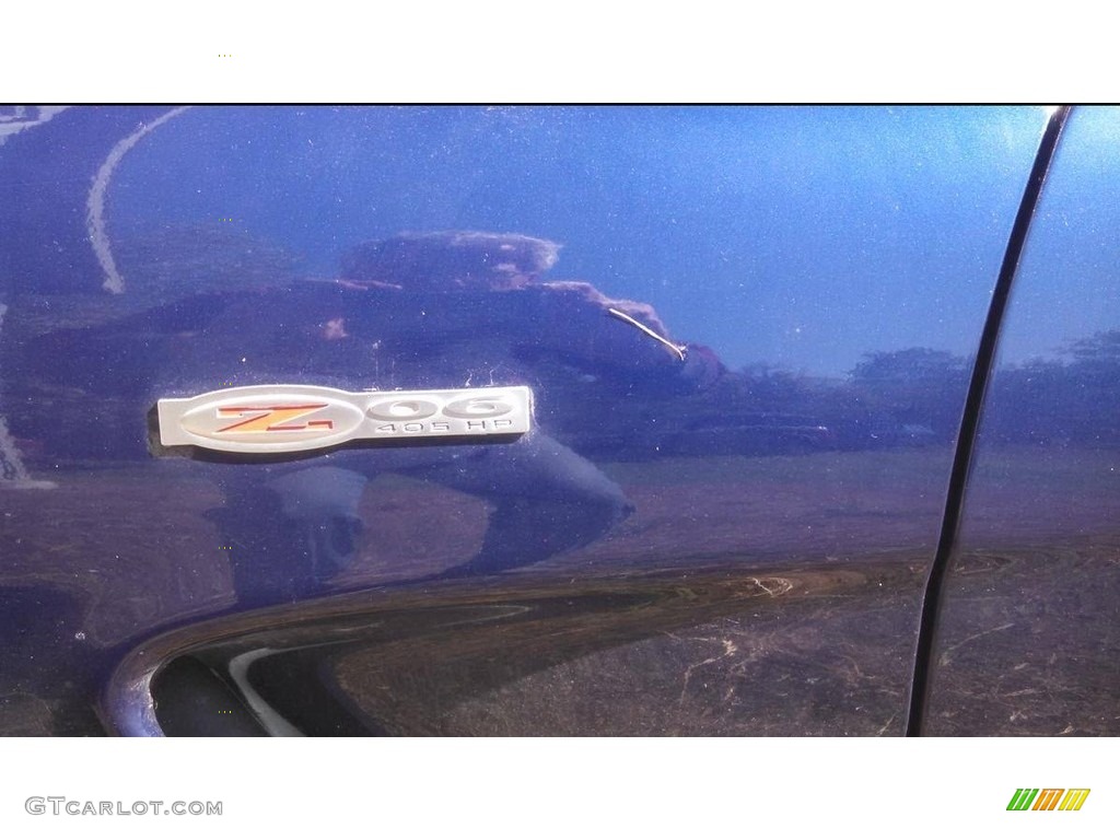 2004 Corvette Z06 - LeMans Blue Metallic / Black photo #10