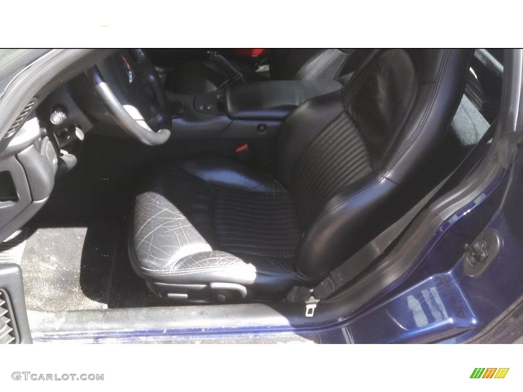 2004 Corvette Z06 - LeMans Blue Metallic / Black photo #11