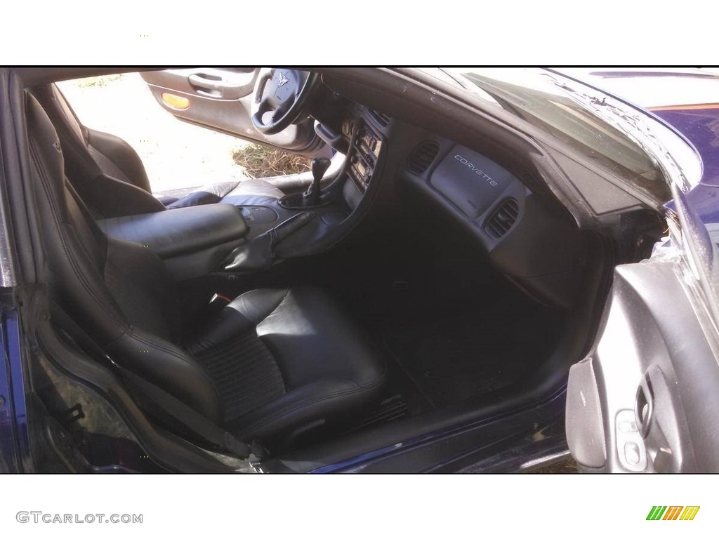 2004 Corvette Z06 - LeMans Blue Metallic / Black photo #12