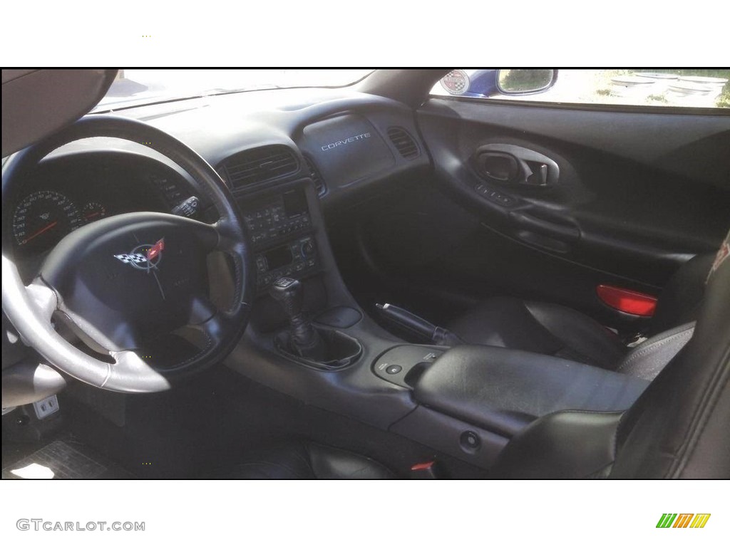 2004 Corvette Z06 - LeMans Blue Metallic / Black photo #13